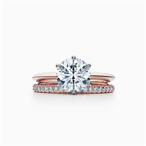 tiffany t ring gold replica|18kt rose gold diamond ring.